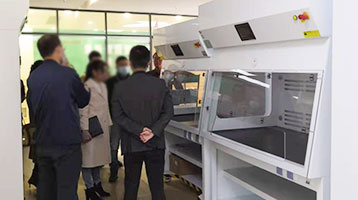 廣州某上市生物技術公司蒞臨蝶萊考察指導