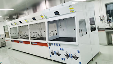 蝶萊凈氣型無管道通風(fēng)柜大批交付某新材料研究實(shí)驗(yàn)室使用