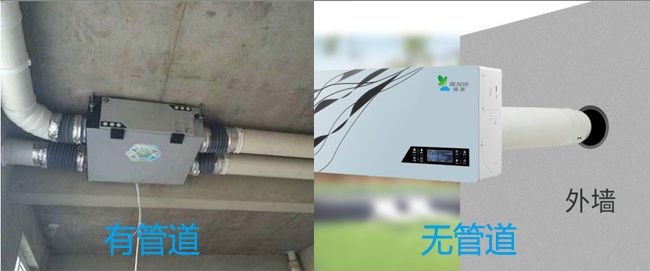 有管道和無管道