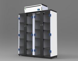 傳統藥品柜、外排型試劑柜和凈氣型儲藥柜：三種實驗室藥品柜區別