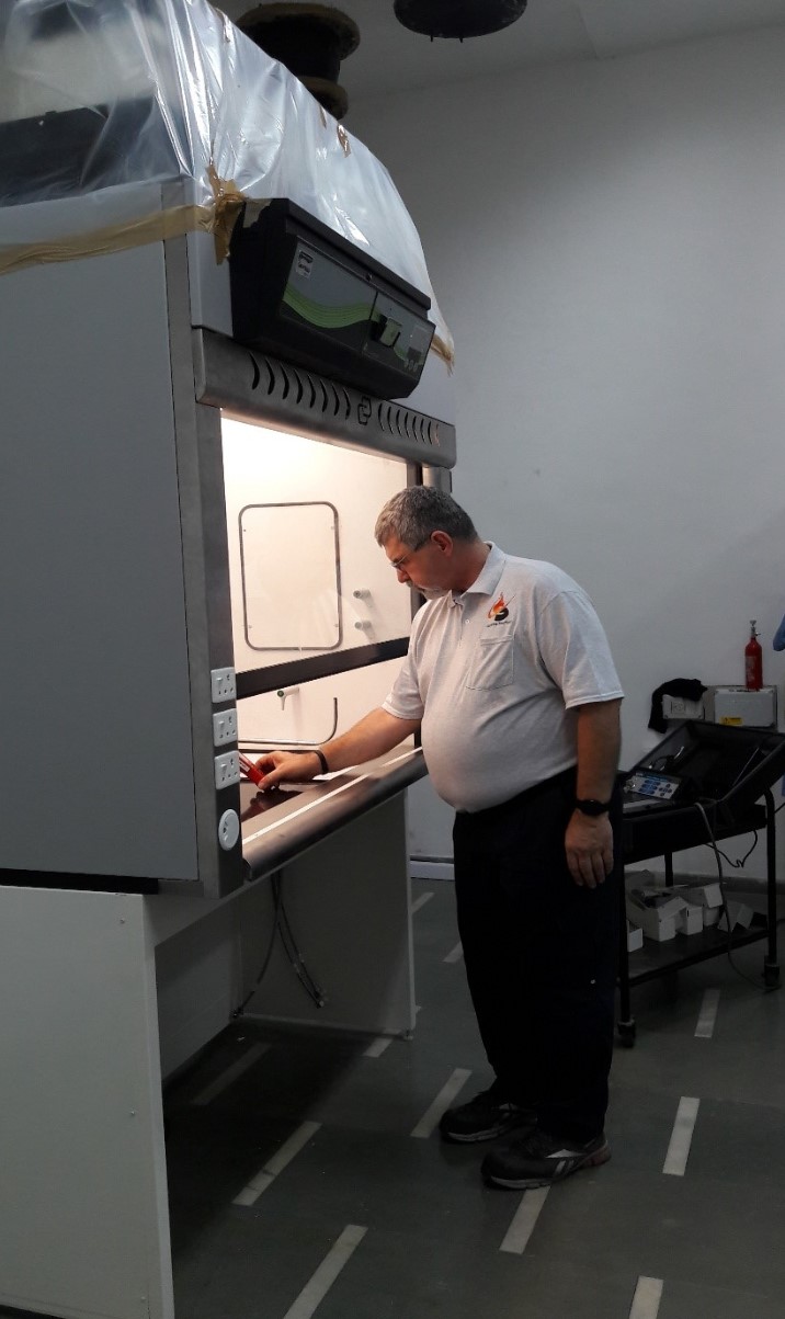 Chip Albright 在做AM測試