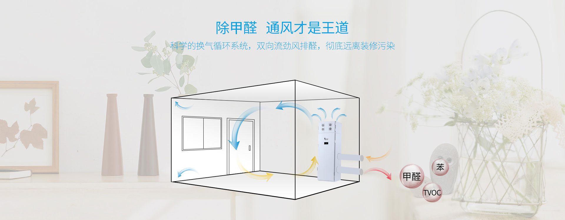 柜式新風機通風除甲醛